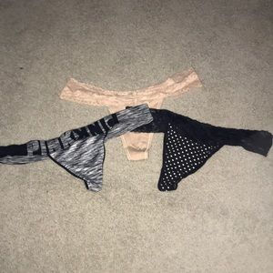 NEVER WORN PINK/Victoria’s Secret thongs